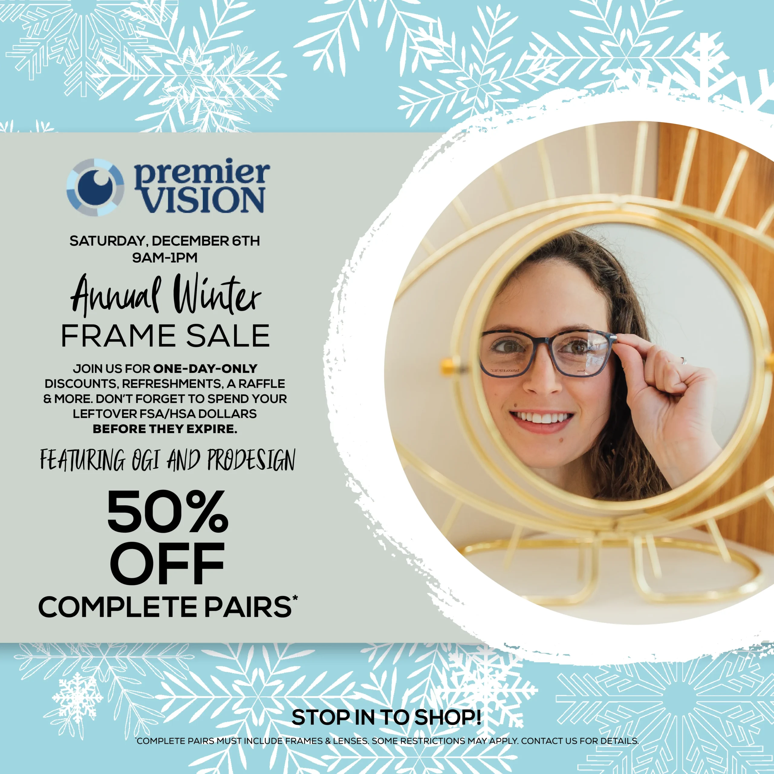 30% off eyewear frames promotion